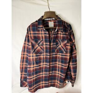 Mens 511 tactical flannel  shirt us large new condition